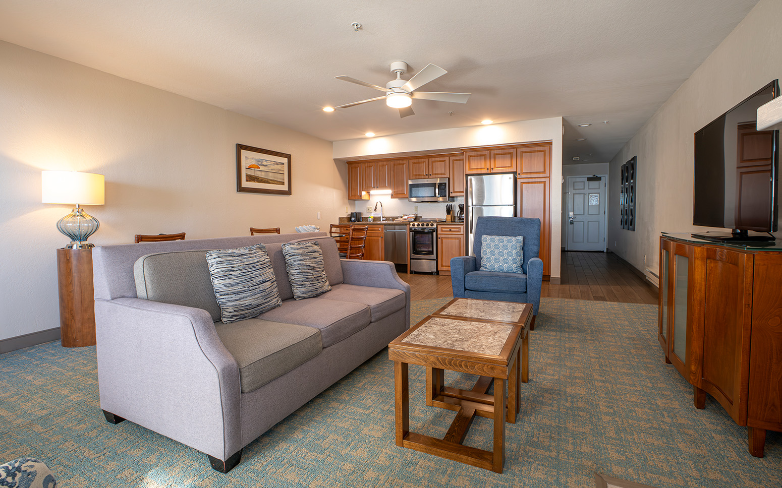 San Clemente Cove living room