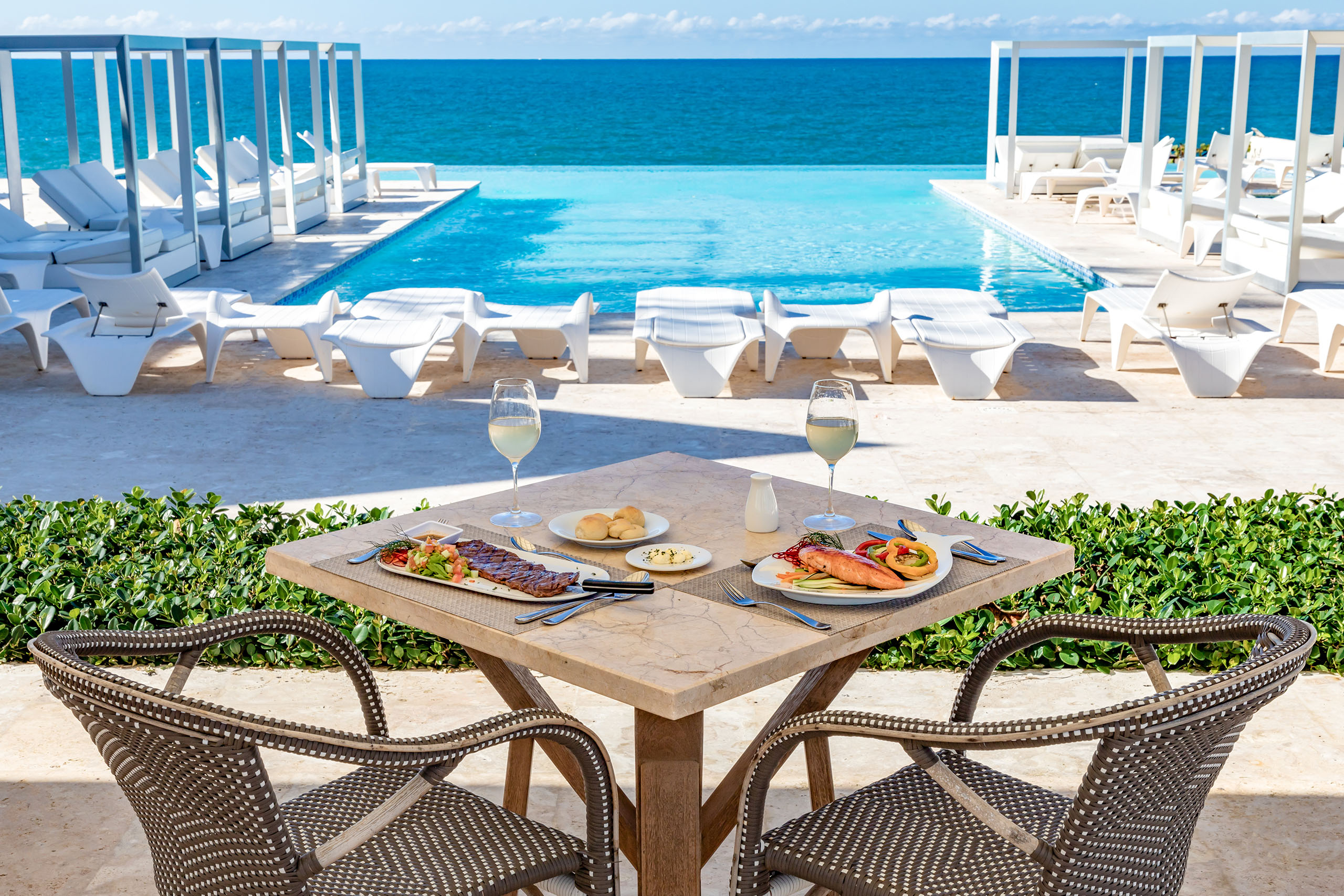 Resort food and drinks